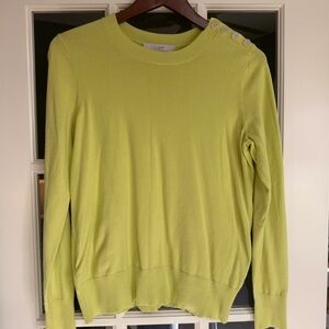 LOFT Lime Green Sweater